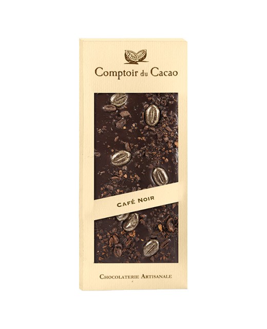Tablette Chocolat Noir Café 52% Cacao