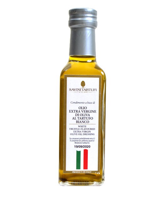 Huile d'olive extra vierge à la truffe blanche - Savini Tartufi - Edélices