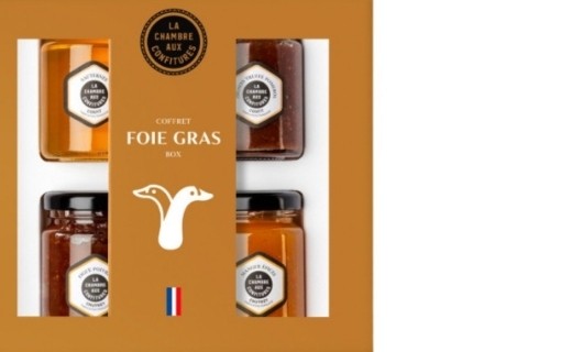 Coffret gourmand Confiture & Chutney pour le Foie Gras